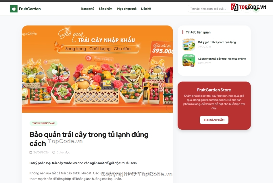 website,bán website,website bán hoa,web bán hoa quả